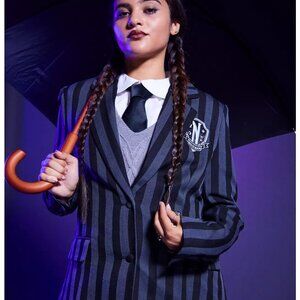 Wednesday Nevermore Academy Uniform Girls Blazer - NEW